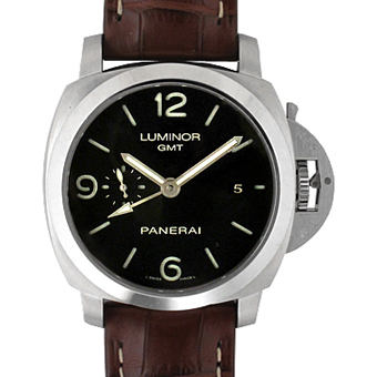 PANERAI パネライ ルミノール コピー PAM00320 3デイズ GMT パワーリザーブ ブラック